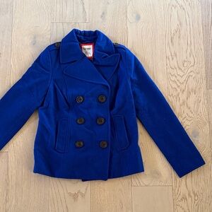 Old Navy Royal Blue Kids Pea Coat